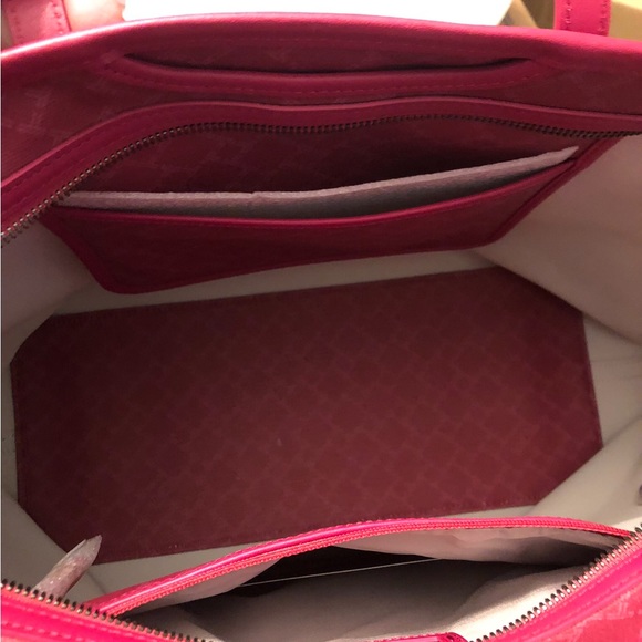 Tumi Bags New Tumi Tote Raspberry Color Light Weight Poshmark